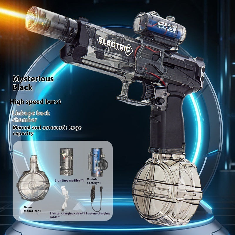 Fire Rat Electric Water Gun – Full-Auto Water Blaster with Cool Lights