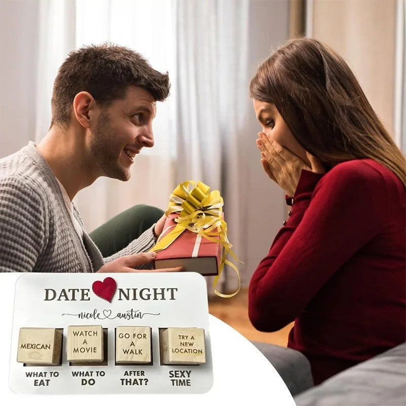 Wooden Date Night Dice Game – Fun & Romantic Ideas for Couples