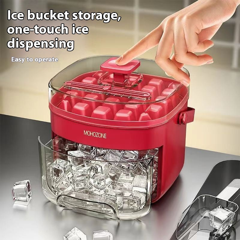 Outdoor Portable Ice Tray – Large 48 Extra-Large Ice Cube Maker