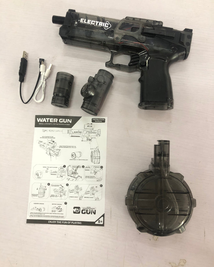 Fire Rat Electric Water Gun – Full-Auto Water Blaster with Cool Lights