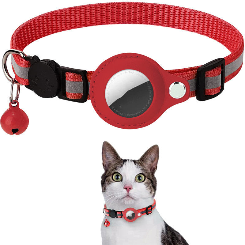 Waterproof Reflective AirTag Case – Secure Pet Collar Holder for Dogs, Cats, Kittens & Puppies