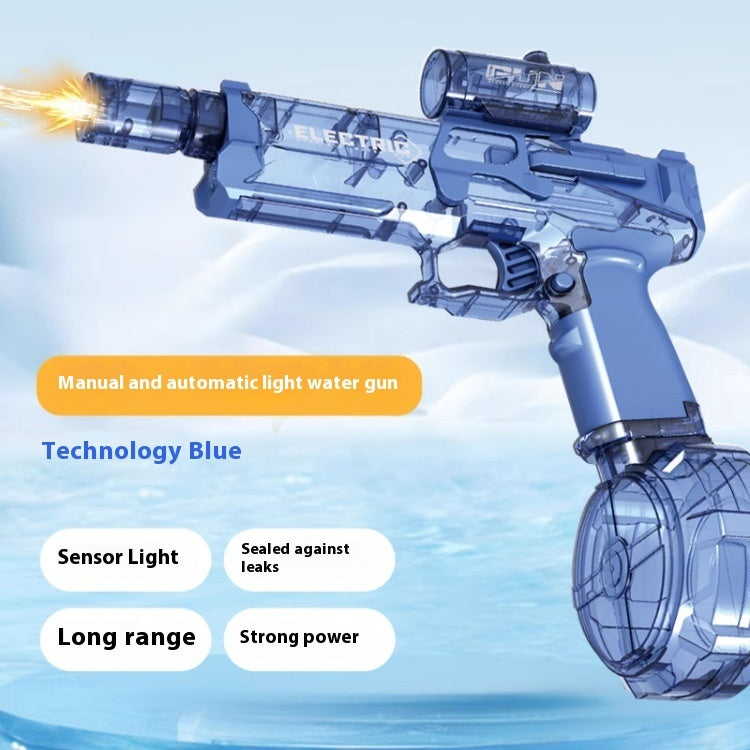 Fire Rat Electric Water Gun – Full-Auto Water Blaster with Cool Lights