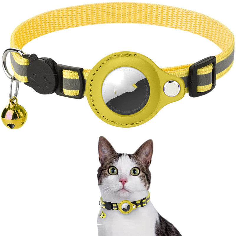 Waterproof Reflective AirTag Case – Secure Pet Collar Holder for Dogs, Cats, Kittens & Puppies