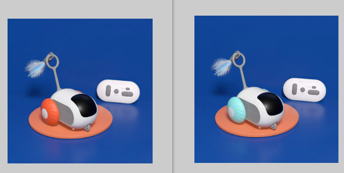 Interactive Remote Control Cat Car – USB Rechargeable Smart Chase Toy for Active Cats