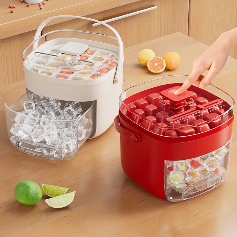 Outdoor Portable Ice Tray – Large 48 Extra-Large Ice Cube Maker