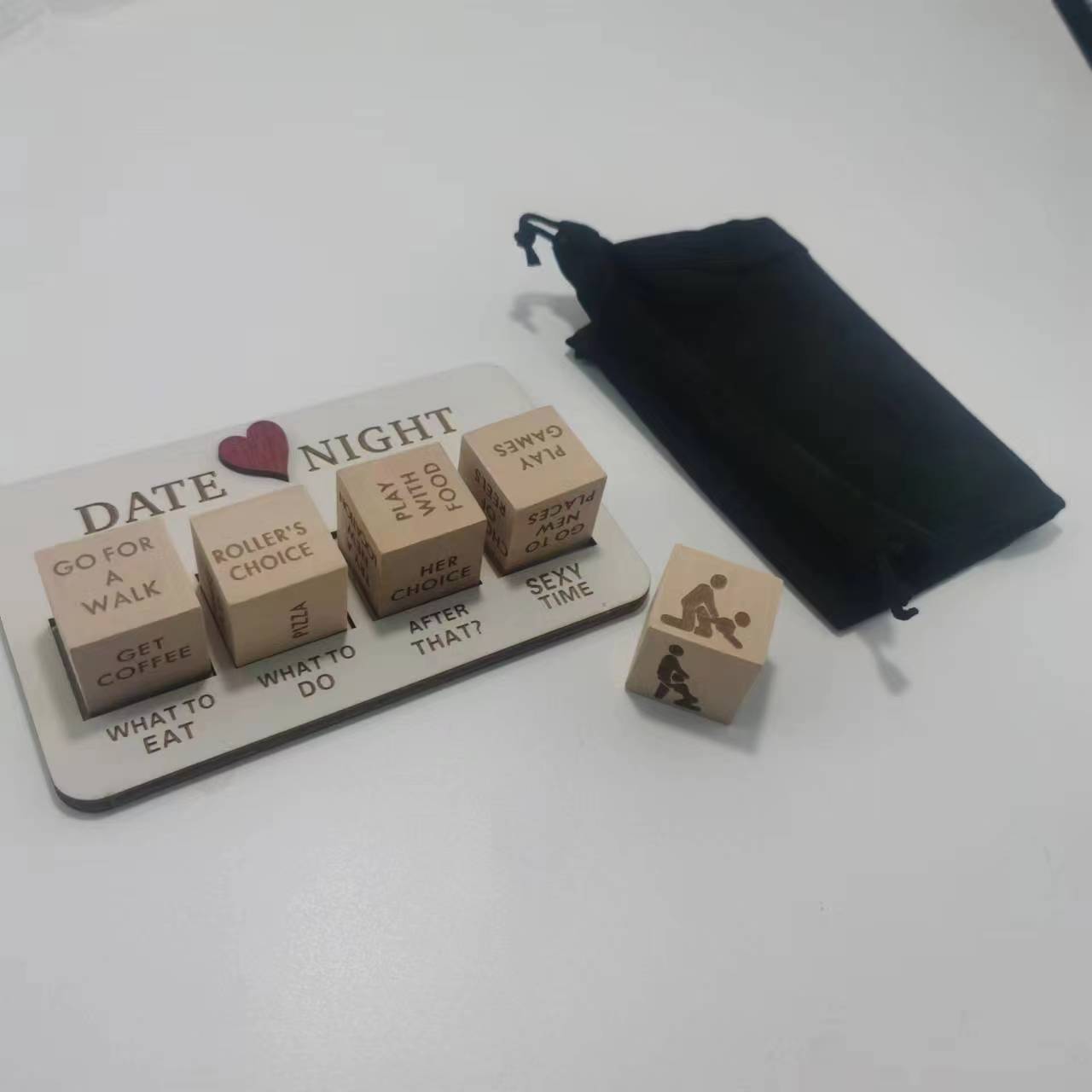 Wooden Date Night Dice Game – Fun & Romantic Ideas for Couples