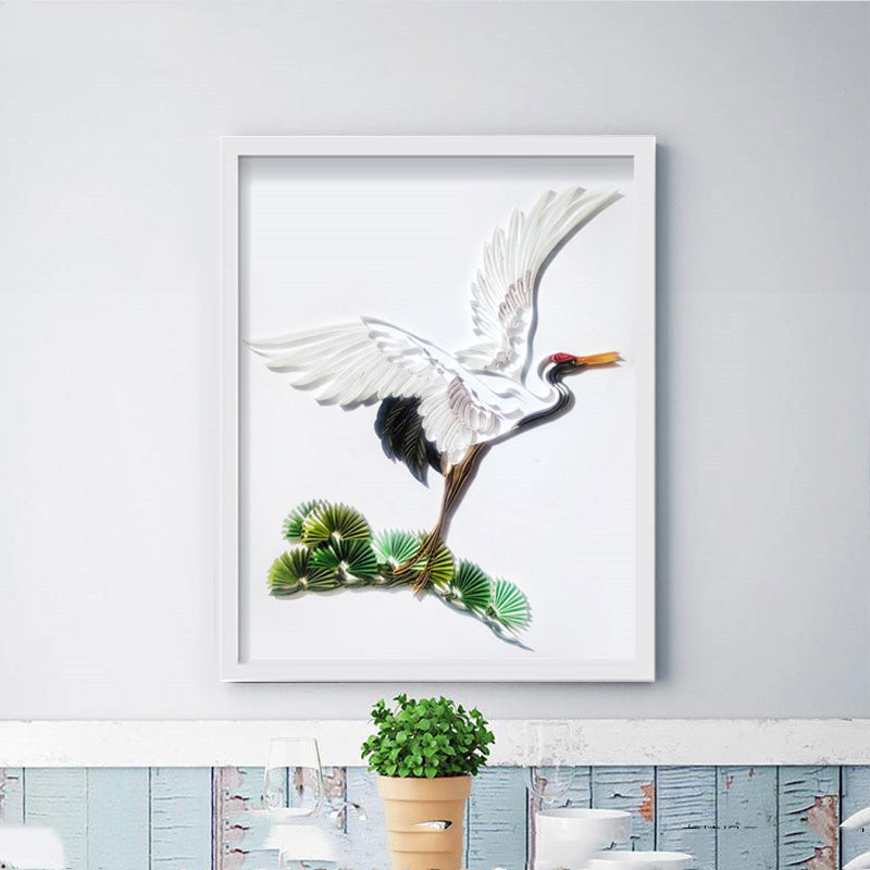 Quilted Paper Art Kit – DIY Illustration & Wall Decor Set