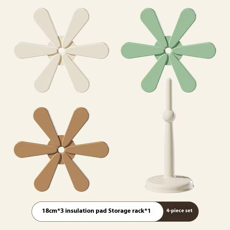 Tree-Shaped Silicone Placemats – 4pc Heat-Resistant Set for Halloween & Fall Tables