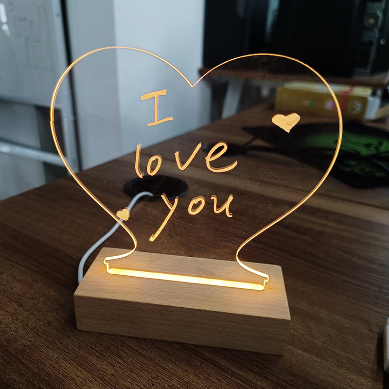 Personalized LED Note Lamp – A Sweet Gift for Your Kids or Special Someone