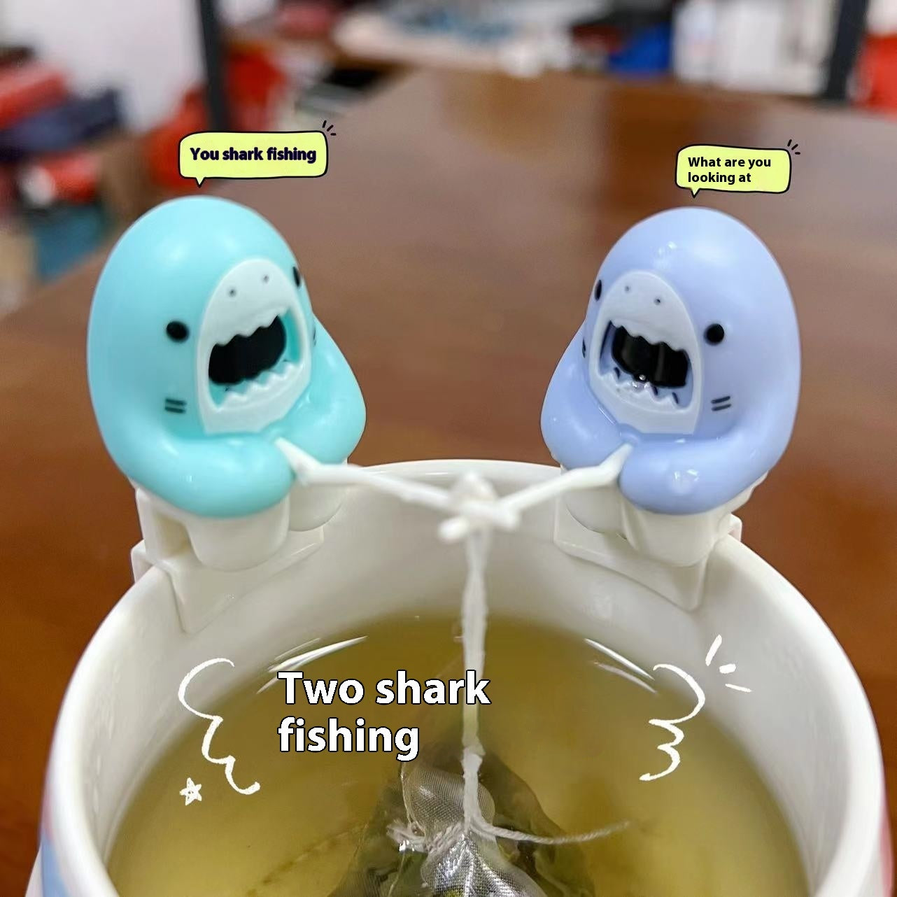Ins-Style Shark Tea Infuser – Quirky & Functional Decor for Tea Lovers