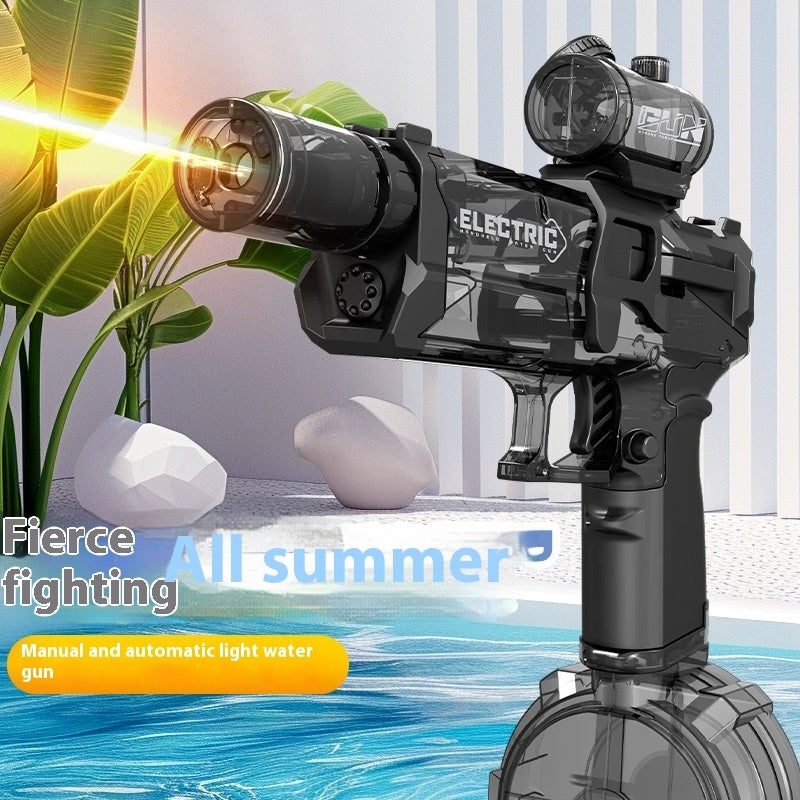 Fire Rat Electric Water Gun – Full-Auto Water Blaster with Cool Lights
