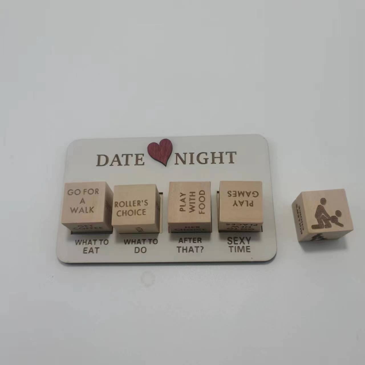 Wooden Date Night Dice Game – Fun & Romantic Ideas for Couples