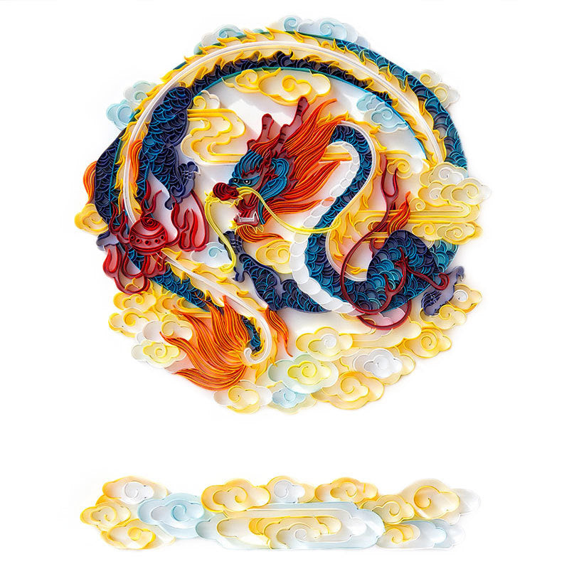 Quilted Paper Art Kit – DIY Illustration & Wall Decor Set