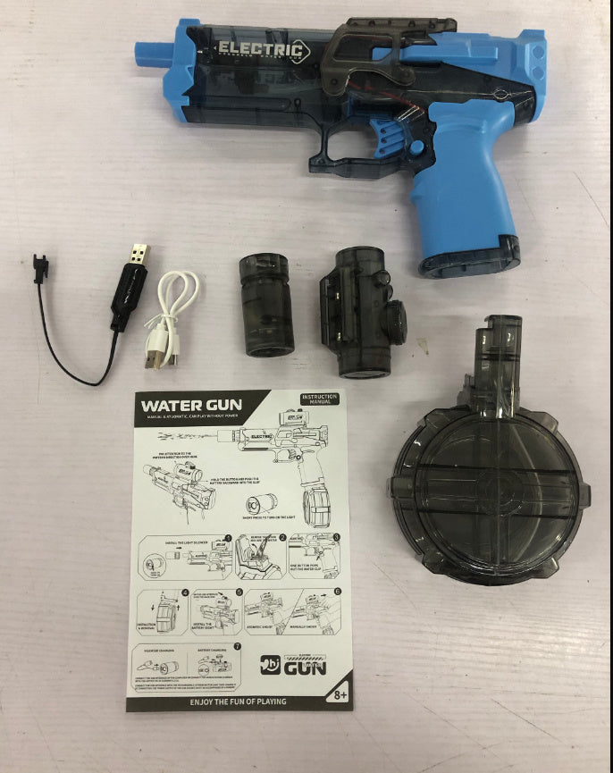 Fire Rat Electric Water Gun – Full-Auto Water Blaster with Cool Lights