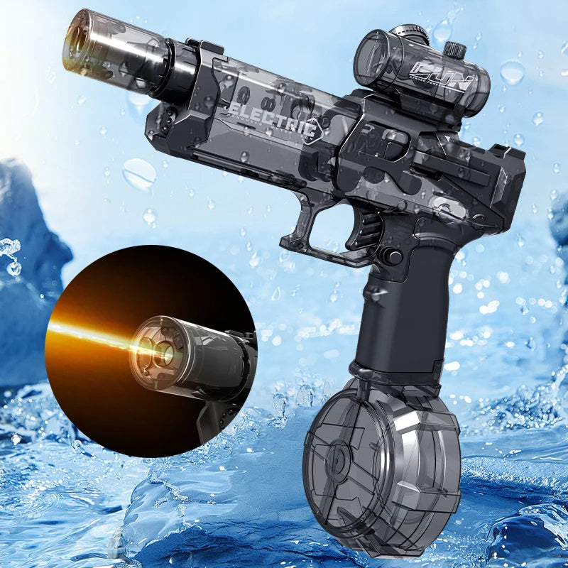 Fire Rat Electric Water Gun – Full-Auto Water Blaster with Cool Lights