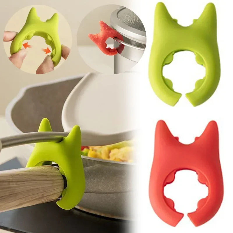Chef’s Helper: Silicone Spoon Holder & Pot Clip – Spill-Free & Heat-Resistant