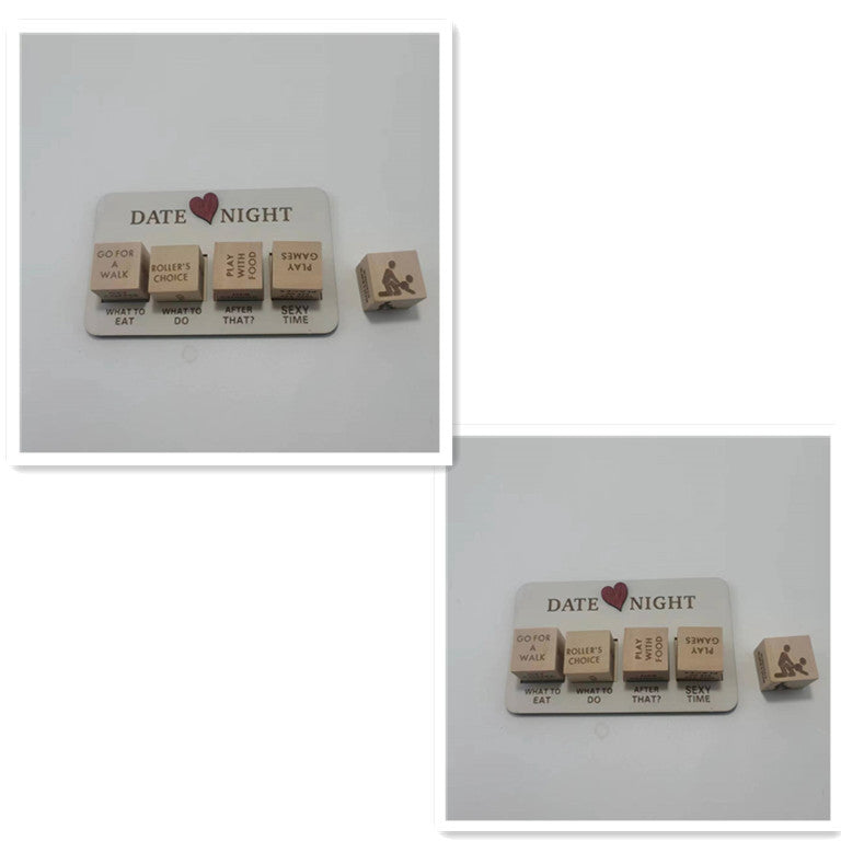 Wooden Date Night Dice Game – Fun & Romantic Ideas for Couples