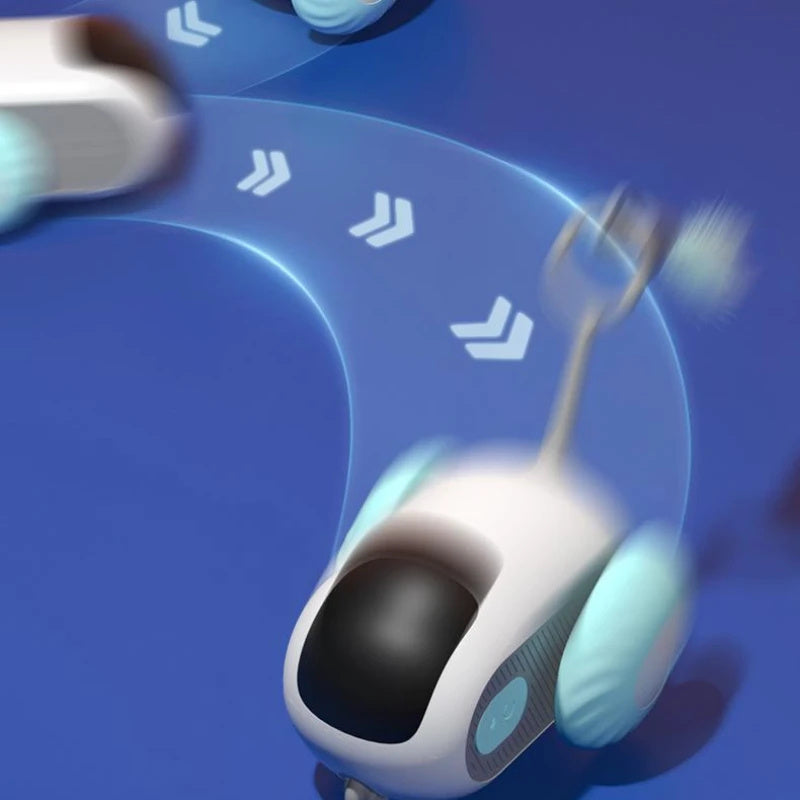 Interactive Remote Control Cat Car – USB Rechargeable Smart Chase Toy for Active Cats