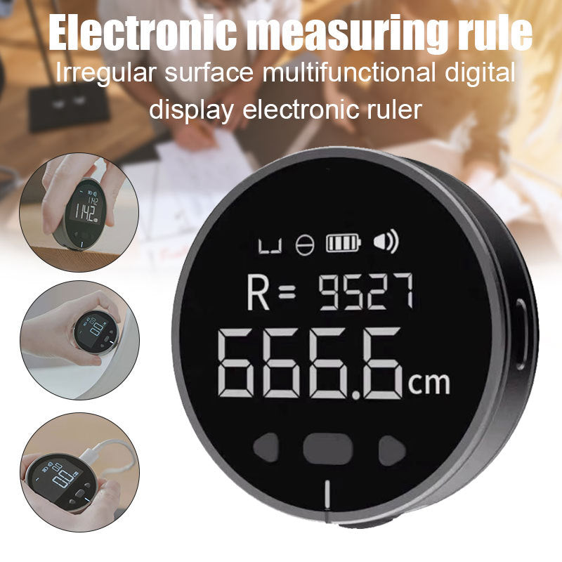 Digital Laser Tape Measure – High-Precision LCD Ruler