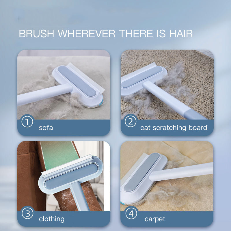 4-in-1 Pet Hair Remover Brush – Multi-Functional Dog & Cat Hair Cleaner, Lint Brush & Window Screen Cleaning Tool