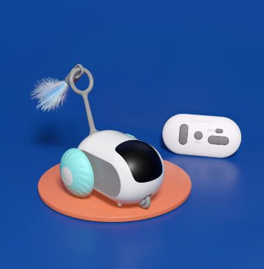 Interactive Remote Control Cat Car – USB Rechargeable Smart Chase Toy for Active Cats