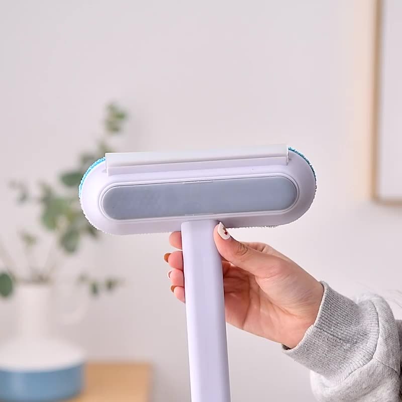 4-in-1 Pet Hair Remover Brush – Multi-Functional Dog & Cat Hair Cleaner, Lint Brush & Window Screen Cleaning Tool