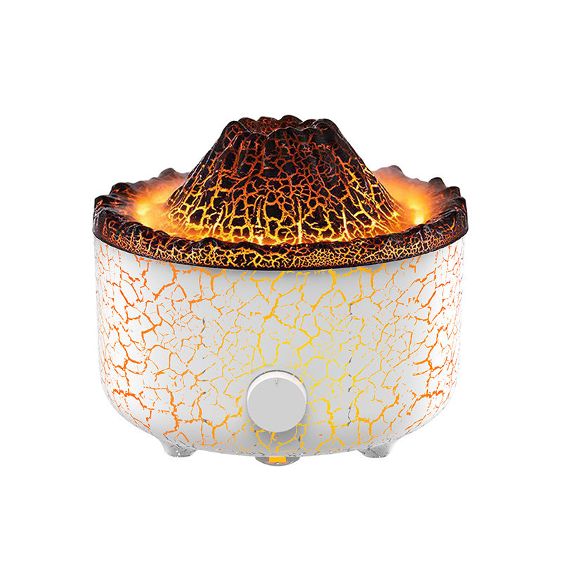 Volcano Air Flame Humidifier & Diffuser – Creative Jellyfish Aromatherapy Mist Machine