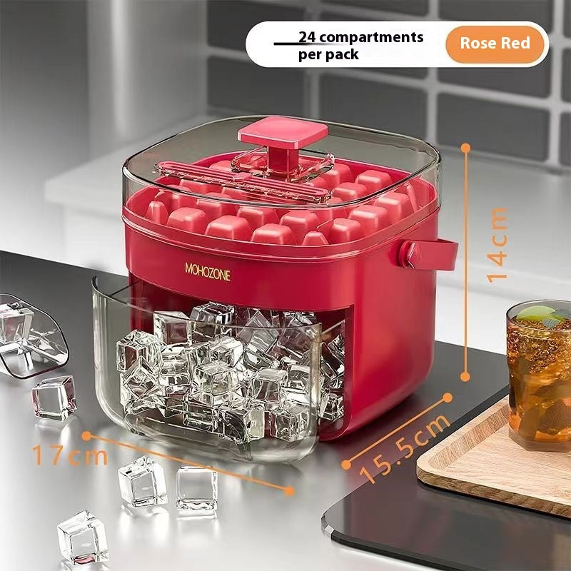 Outdoor Portable Ice Tray – Large 48 Extra-Large Ice Cube Maker