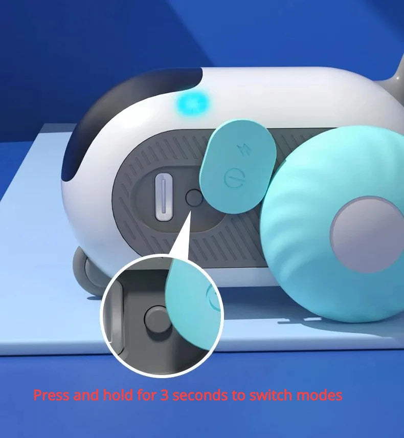 Interactive Remote Control Cat Car – USB Rechargeable Smart Chase Toy for Active Cats