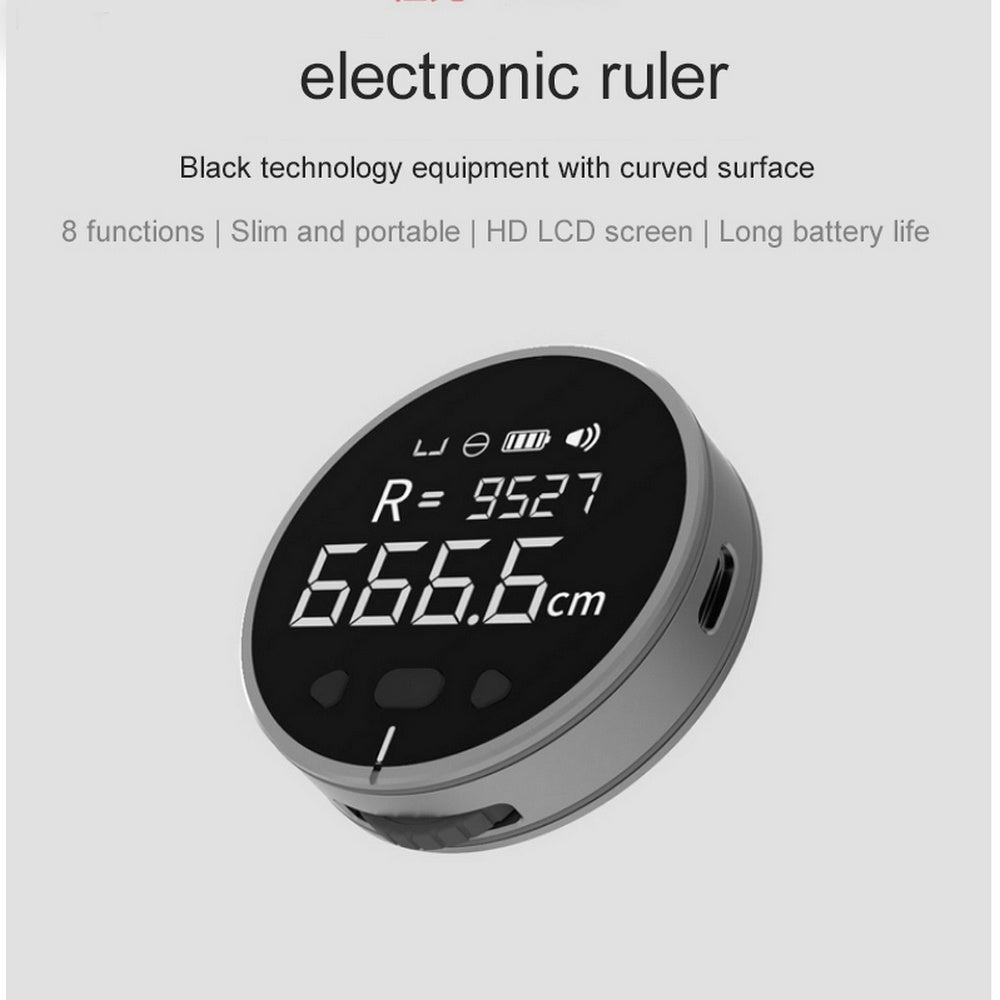 Digital Laser Tape Measure – High-Precision LCD Ruler