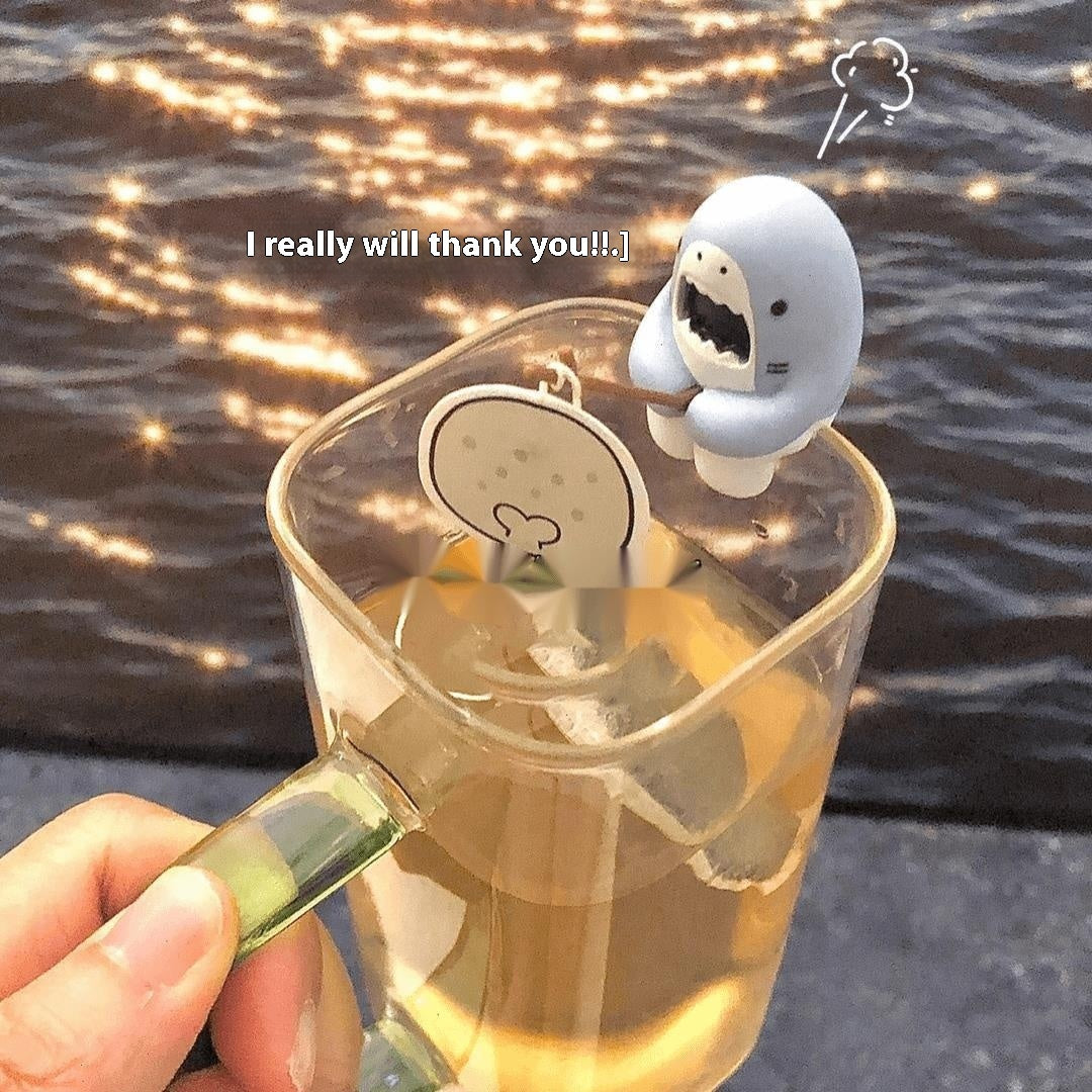 Ins-Style Shark Tea Infuser – Quirky & Functional Decor for Tea Lovers